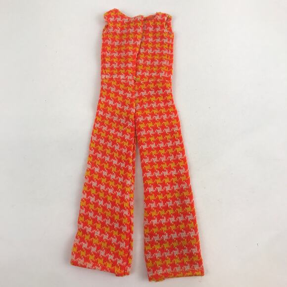 Vintage Mattel Barbie Poncho Put-On #3411 1970s Doll Jumpsuit Hood Boots READ - Picture 3 of 15